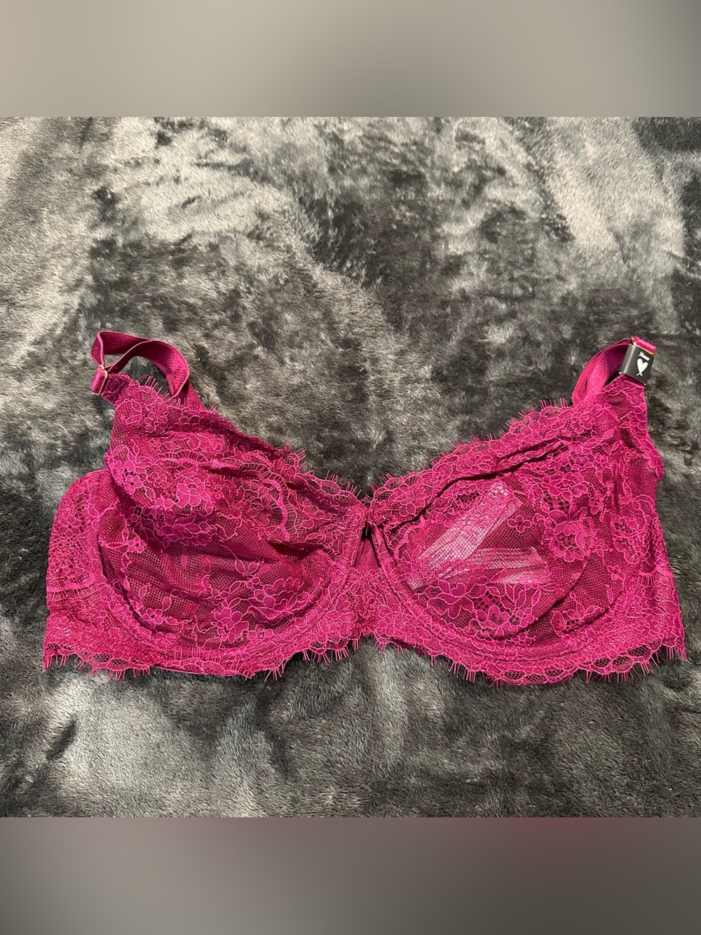 Unlined Floral Lace Bra